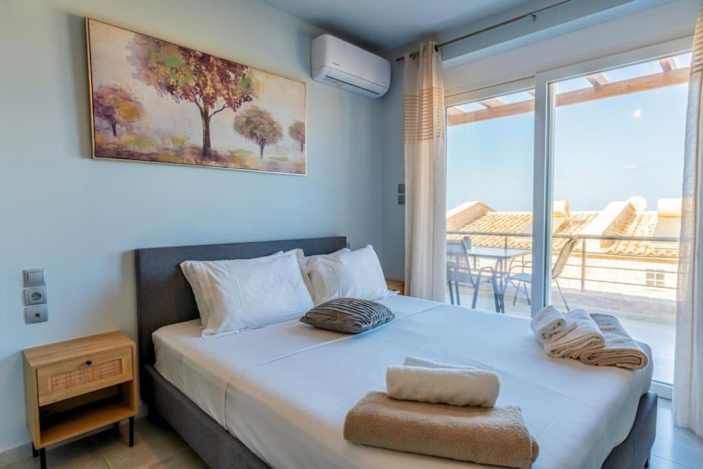 Zefyros Suite , Seafront Retreat ! Pánormos 外观 照片
