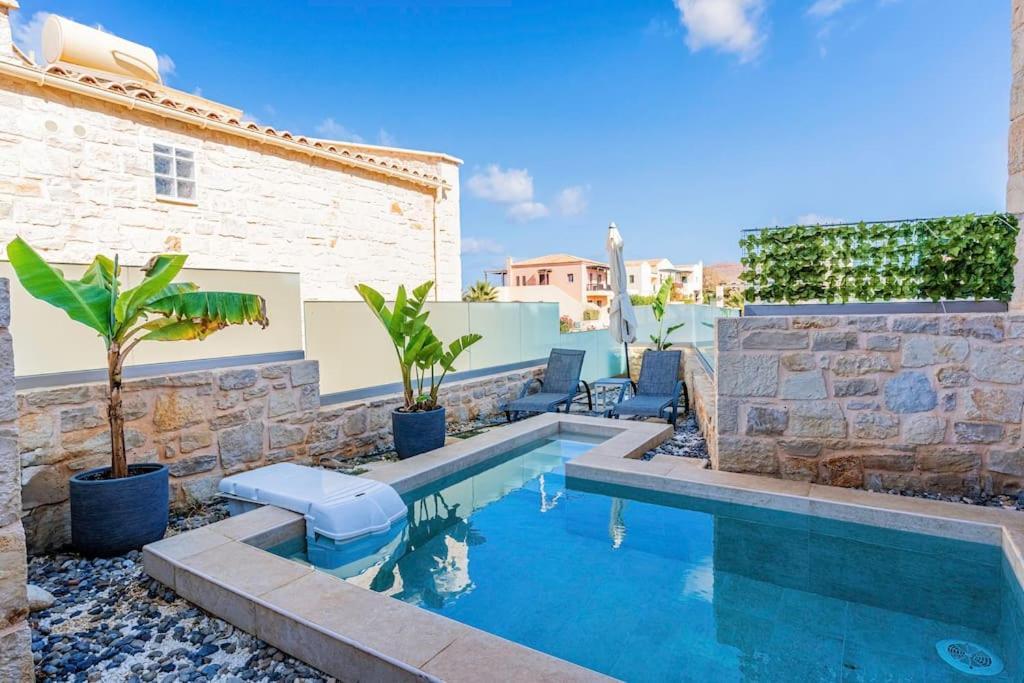 Zefyros Suite , Seafront Retreat ! Pánormos 外观 照片